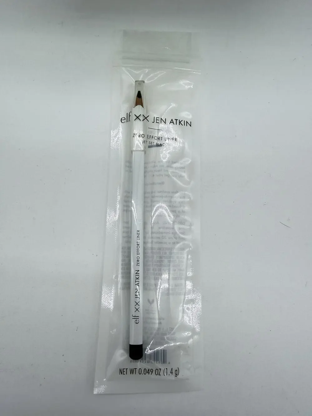 e.l.f. Xx Jen Atkin Zero Effort Liner JET SET BLACK Full Size 0.049 oz Sealed